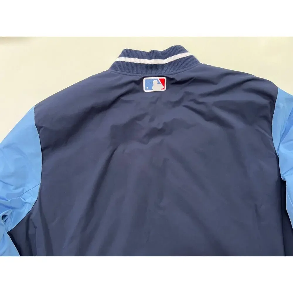 Nike Chicago Cubs Authentic Collection City Connect Dugout Jacket Men's Size L